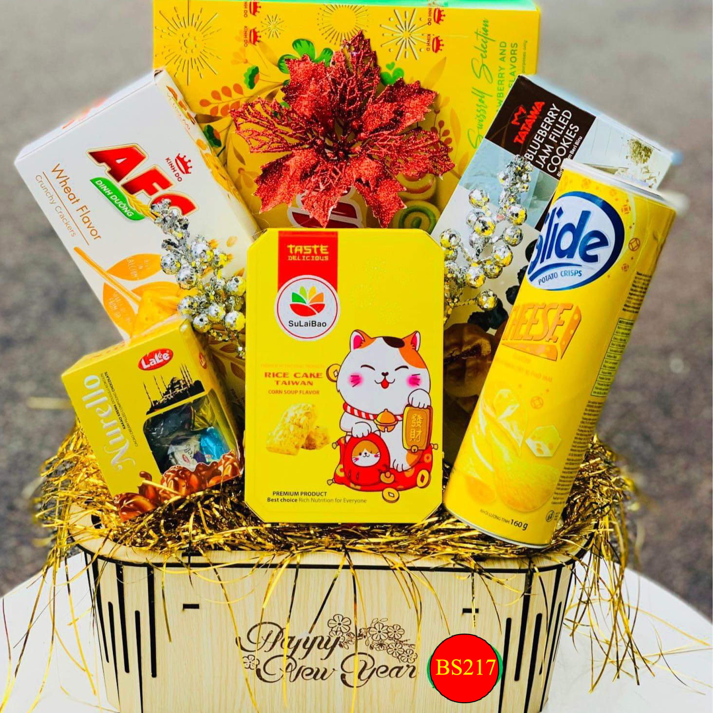 Set quà tết đẹp mắt
