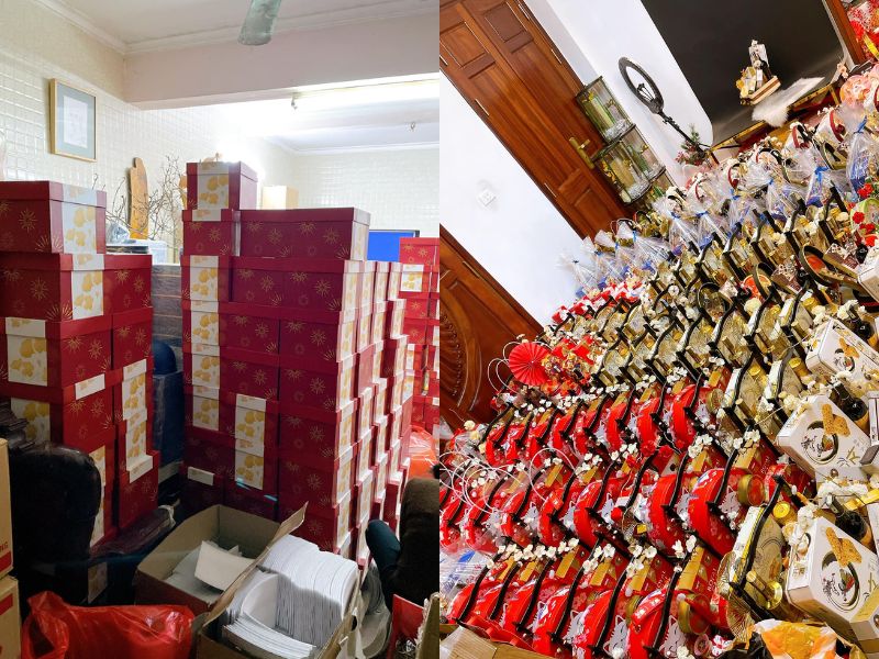Chuyên cung cấp sỉ và lẻ các loại giỏ quà tết
