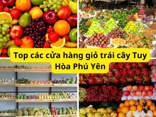 Các cửa hàng bán trái cây nhập khẩu giá tốt ở Phú Yên