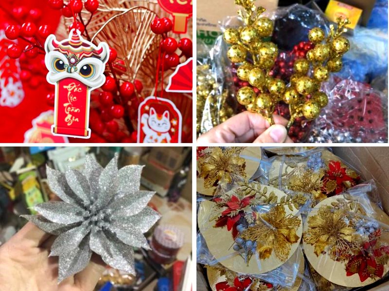 Các cửa hàng cung cấp phụ kiện giỏ quà tết Quy Nhơn Bình Định