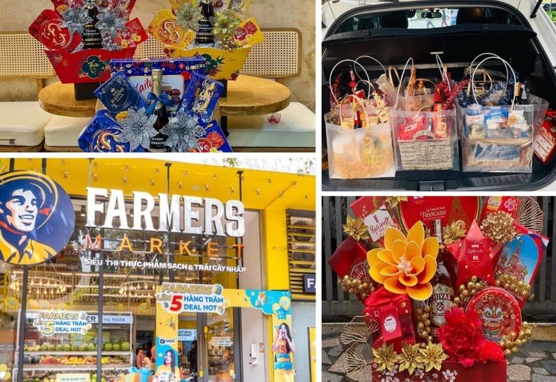 Farmer Mart địa chỉ mua giỏ quà tết Quận 1 uy tín