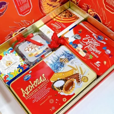 Hộp quà tết mẫu mới bắt mắt