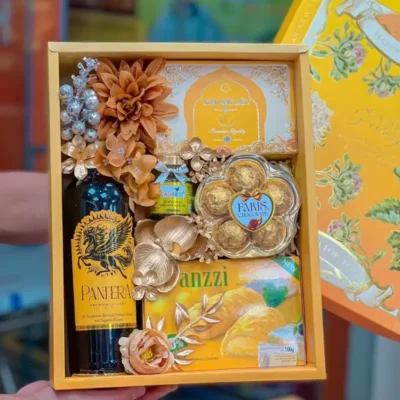 Hộp quà tết giá rẻ, gọn gàng