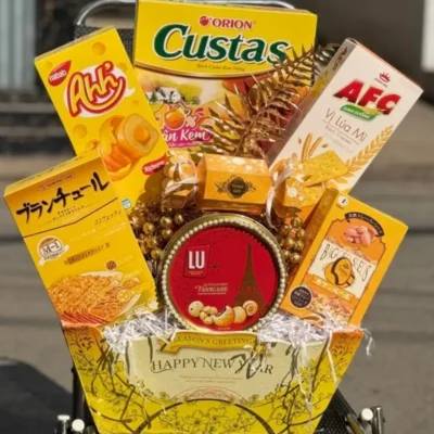 Set quà tết đơn giản nhưng chất lượng